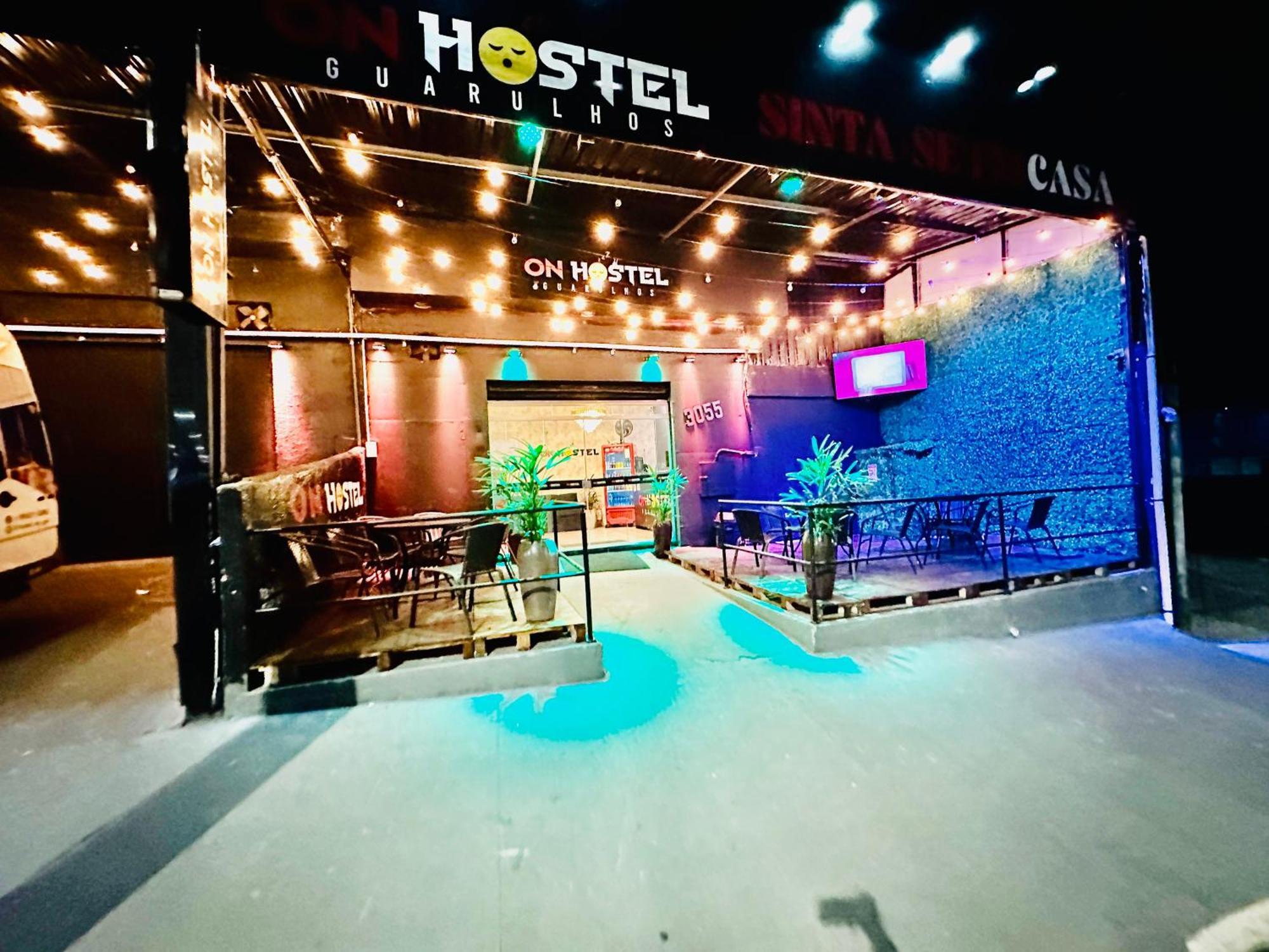 On Hostel II Gru Aeroporto Translado 24 Hs Γκουαρούλιος Εξωτερικό φωτογραφία